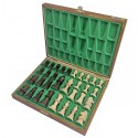 Chess Staunton Lux in wooden case (S-10)