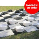 Garden Checkers - Large, plastic (S-43/W)