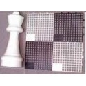 Chess board for garden chess pieces ( S-43/SZ )