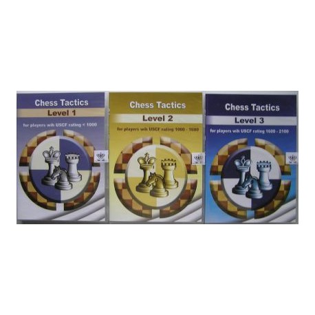 Total Chess Tactics (on 3 DVD) ( P-506 )