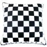 Pillow with chessboard motif (A-130)