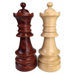 Large Wooden Chess Piece - Queen (A-8a)